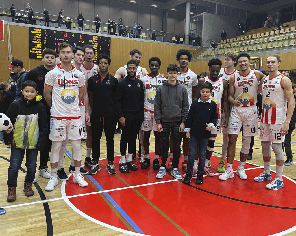 Partita Basket 16 dicembre 2023 - Lions de Genève