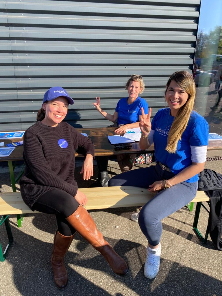 MAW Photos avec des bénévoles